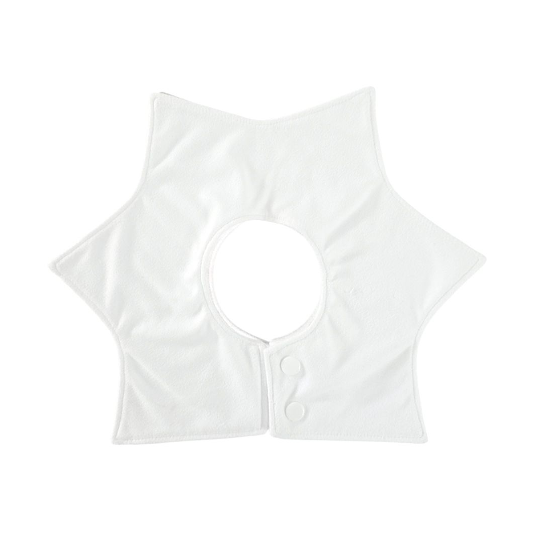 客製 滿版 印花 嬰兒 星型 圍兜 口水巾