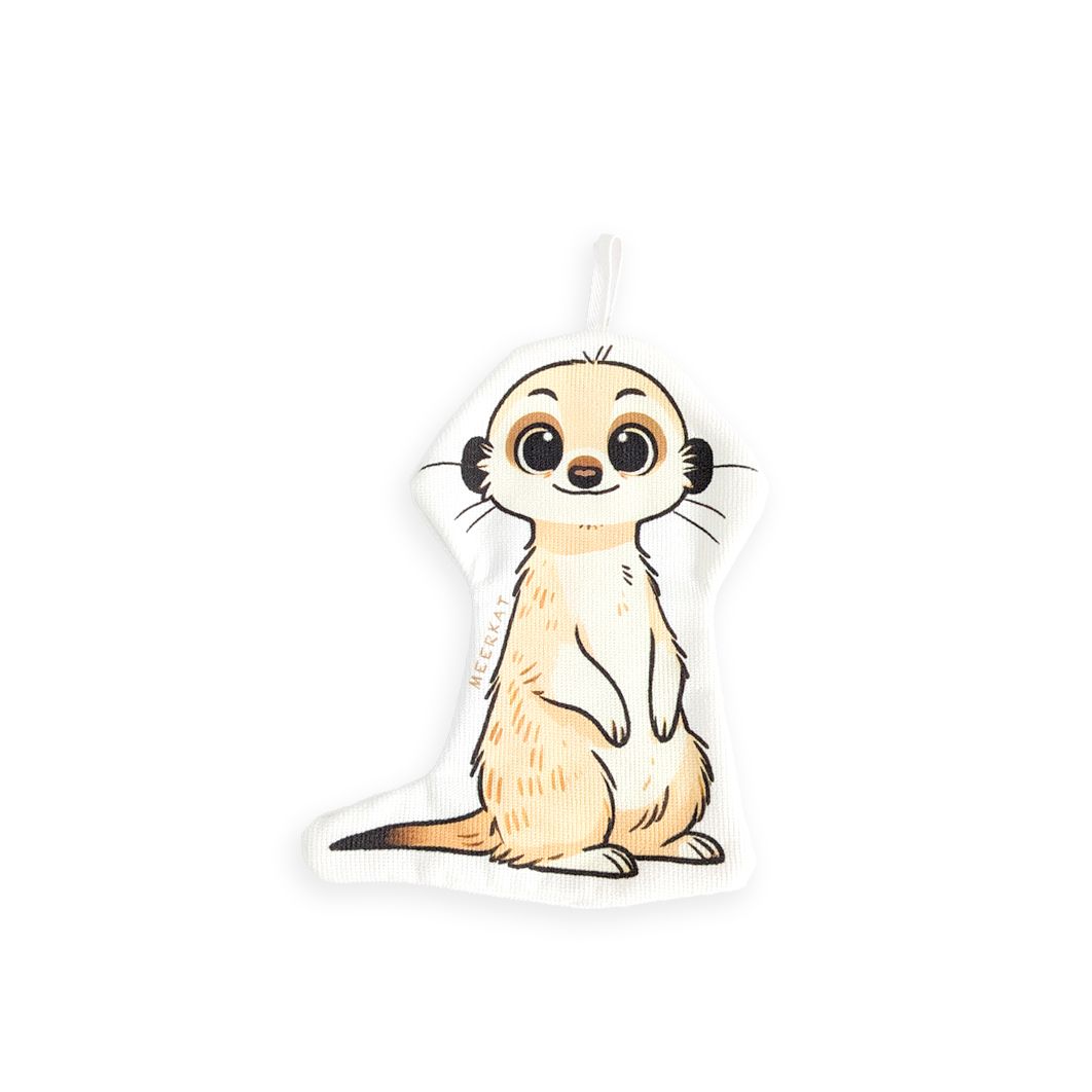 狐獴一般款 印花 收納 吊掛 擦手巾