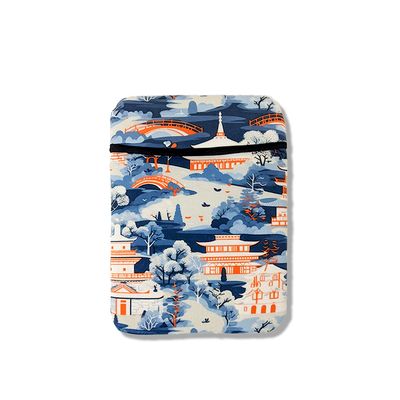 日本風格 滿版 印花 泡綿 止滑 防撞 筆電包 平板包 內膽包