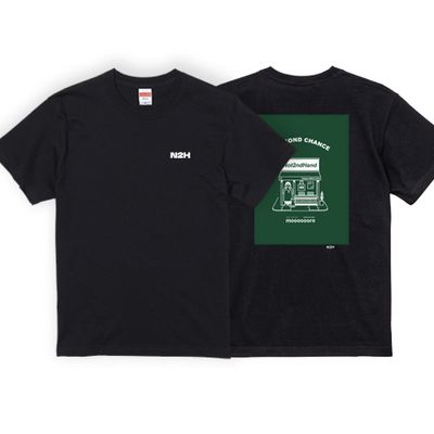 N2H 不是二手店 刺繡 拼接 United Athle 純棉 T恤 t shirt
