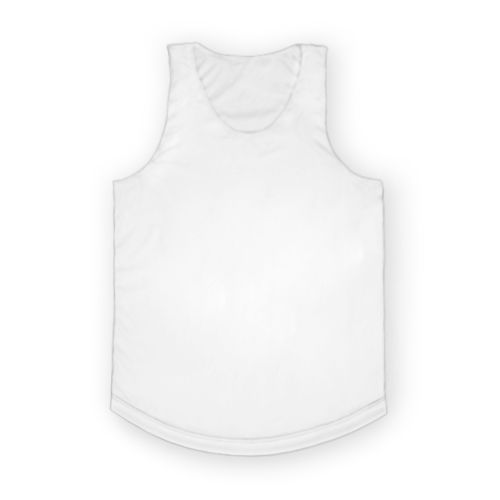 客製 滿版 印花 雙面 細肩球衣 (圓弧下擺)