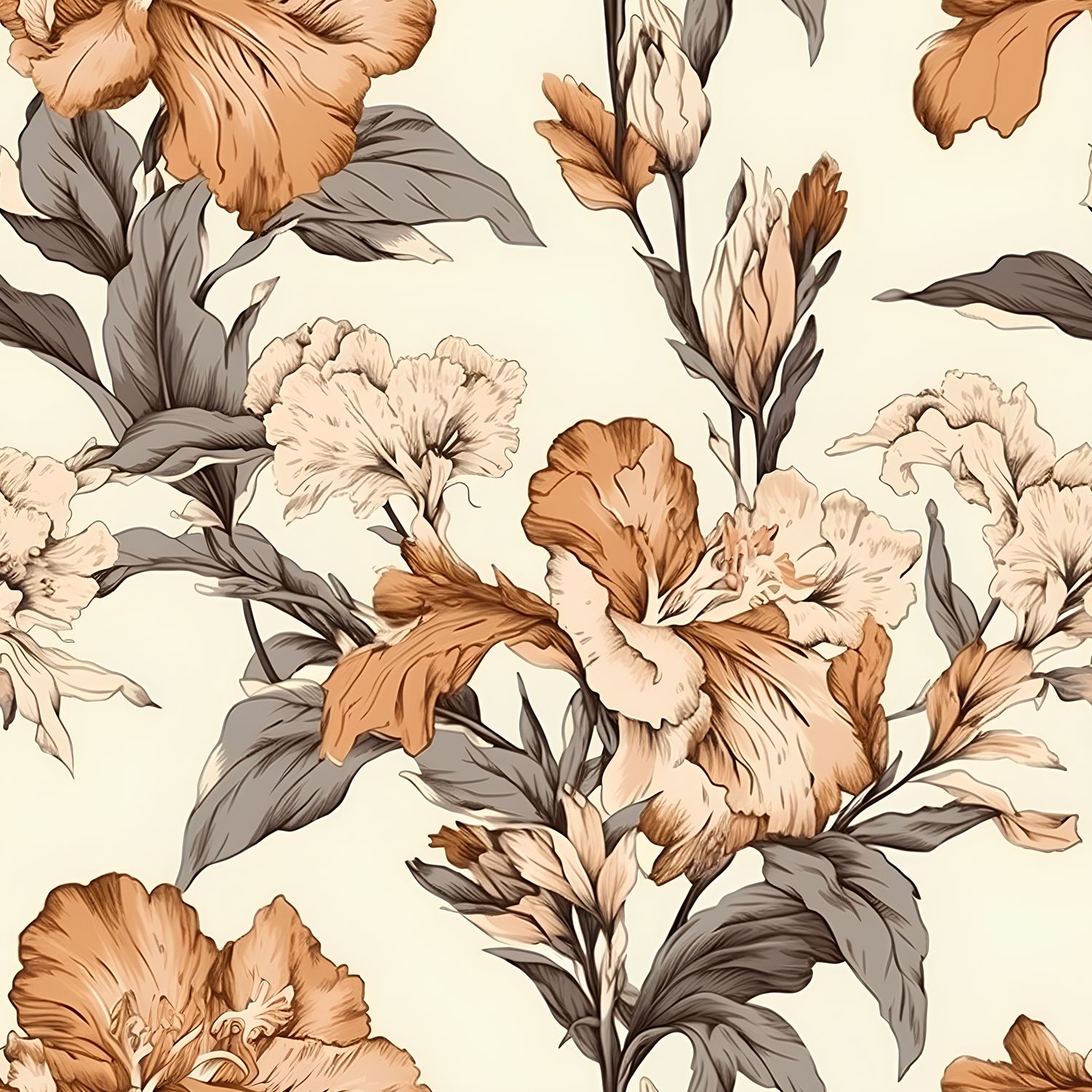 熱帶風情海邊風景繪畫作品 印花布 布花