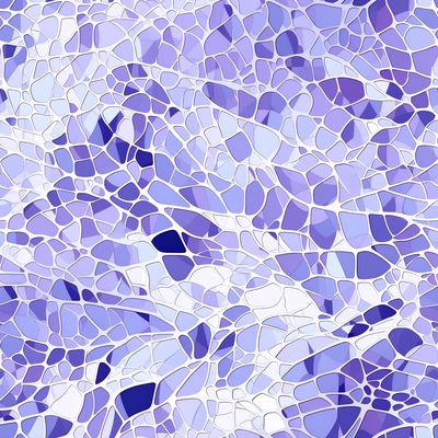 紫色夢境 印花布 布花