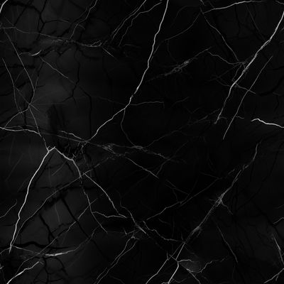 黑色裂紋大理石之美 印花布 布花