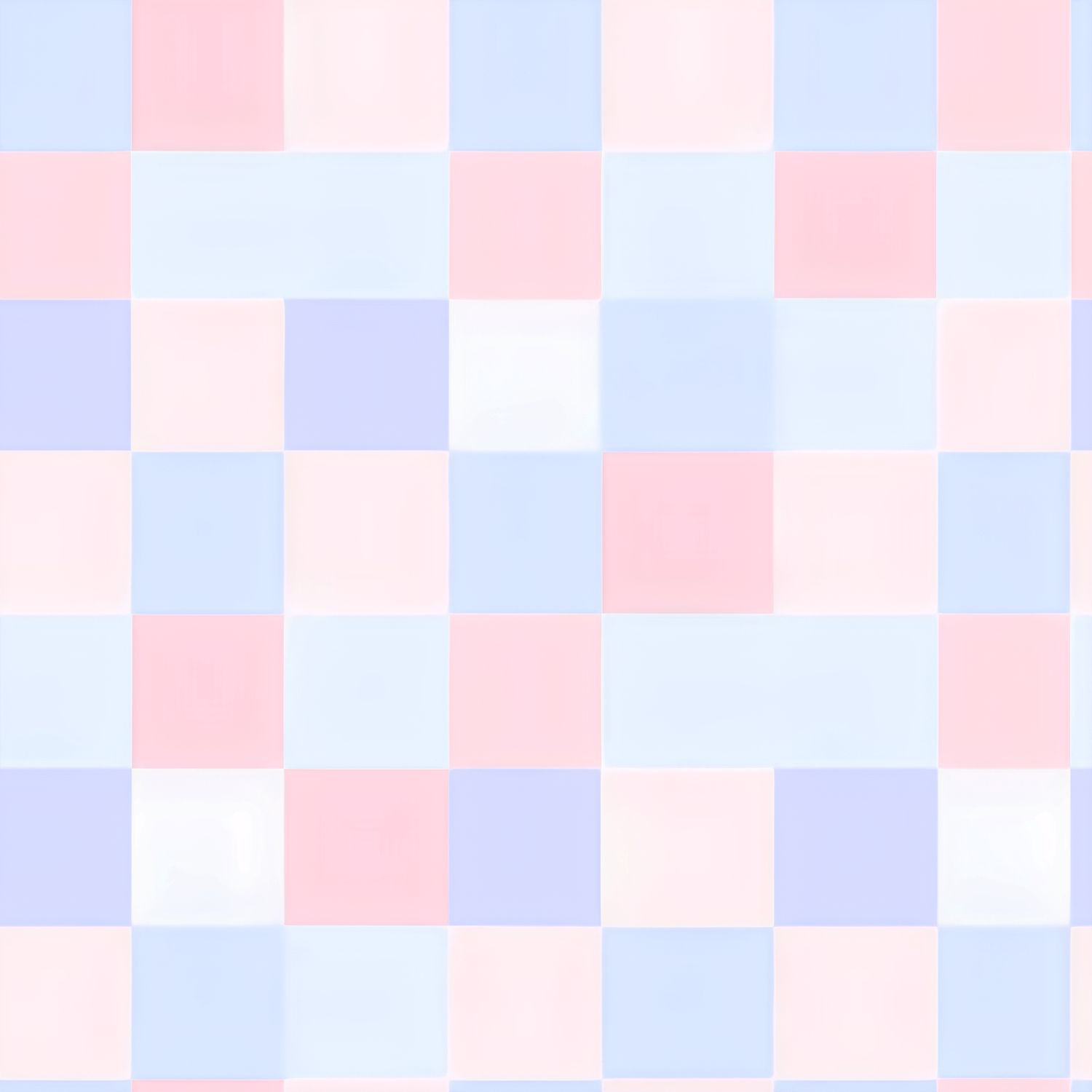 溫柔的粉藍格子夢境 印花布 布花