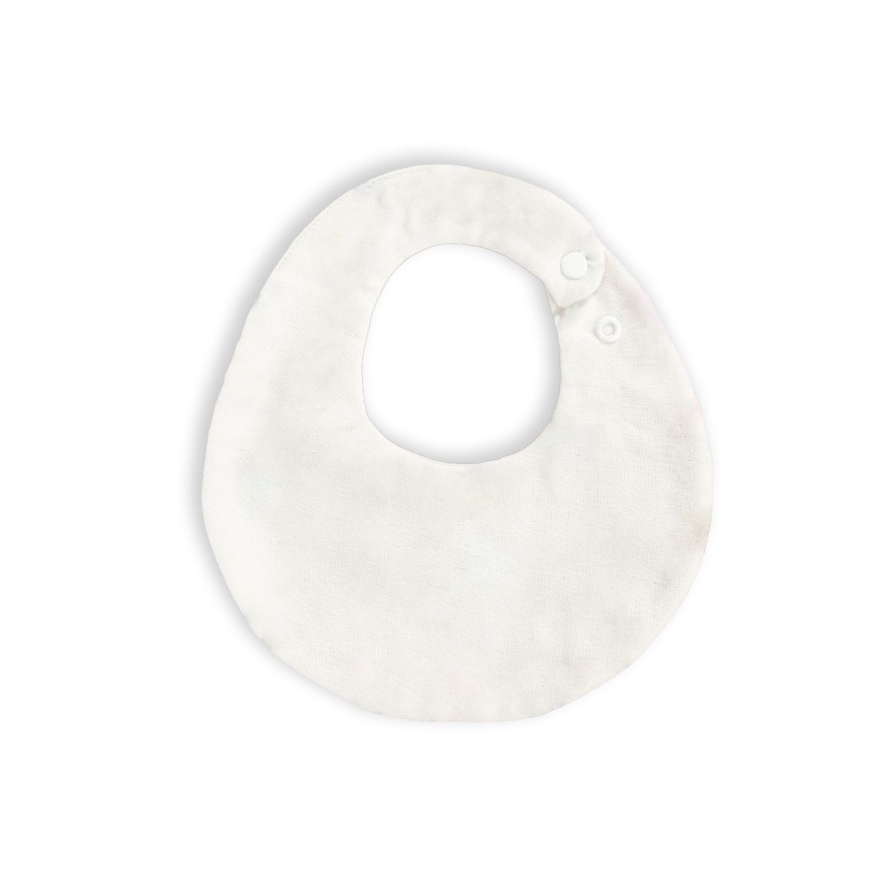 客製 滿版 印花 兒童 嬰兒 蛋形 純棉圍兜 口水巾 (四層二重紗)