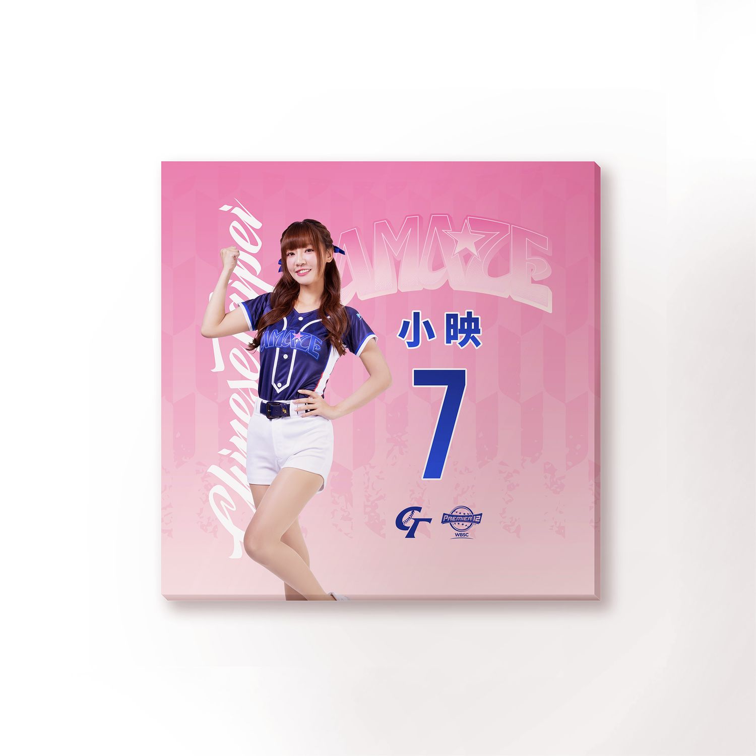 2024 Premier 12紀念無框畫 AMAZE 小映