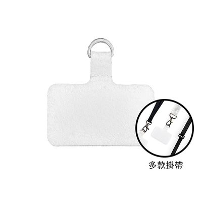 客製 滿版 印花 布皮革 手機 掛片 掛帶 背帶 掛繩夾片 (夾片2入)