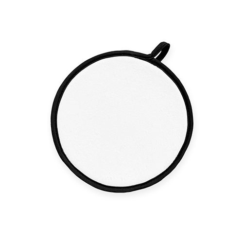 客製 滿版 印花 掛耳 泡綿 止滑 圓形 隔熱墊