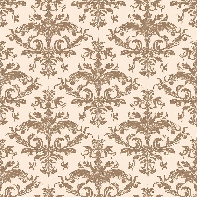 古典繁華織錦凰尾紋 印花布 布花