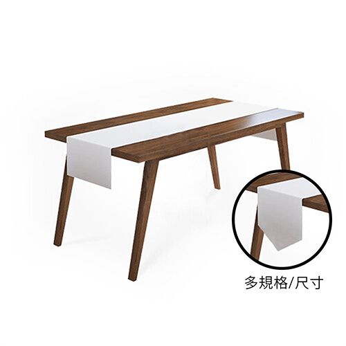 客製 滿版 印花 桌旗 桌巾 平/尖尾  單面印