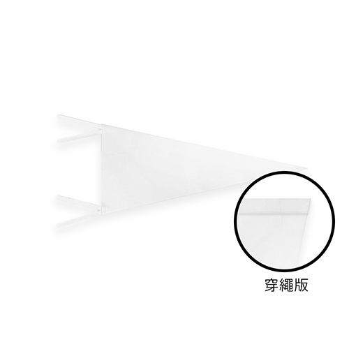 客製 滿版 印花 大型 復古 美式三角旗 毛氈三角旗 (GRS環保材質)