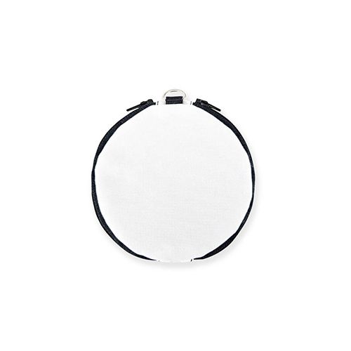 客製 滿版 印花 圓形 雙開拉鍊 收納 零錢包