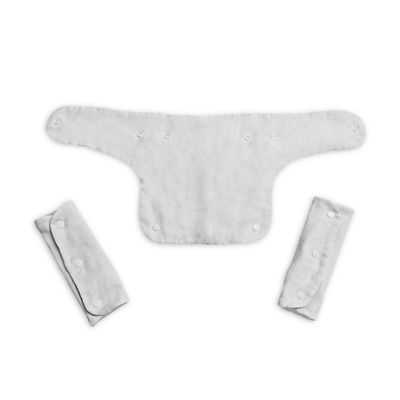 客製 滿版 印花 嬰幼兒 純棉 揹巾口水巾 (三件組) (四層二重紗)