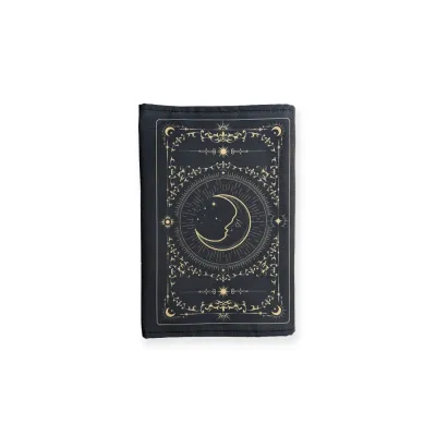 黑占卜 滿版 印花 可調式 厚度 書衣 (不附筆記本)