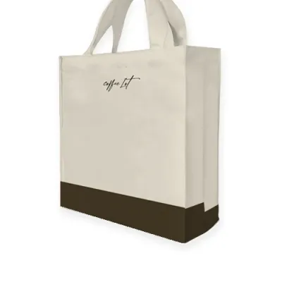 Coffee Lot 單層 A4 立體 有底 有側 提袋