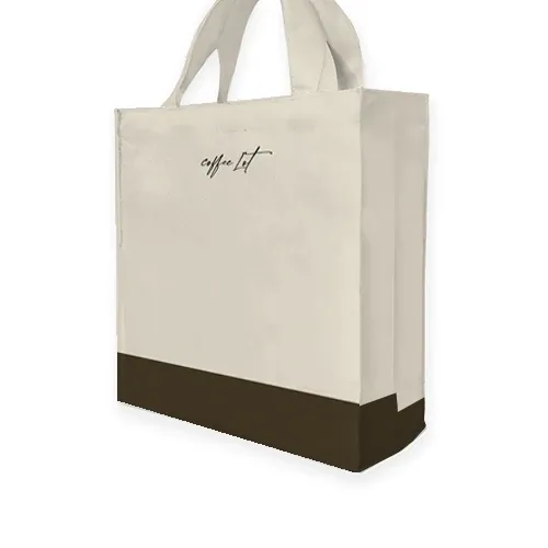 Coffee Lot 單層 A4 立體 有底 有側 提袋