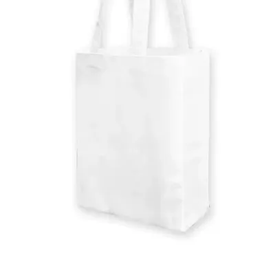 客製 滿版 印花 單層 不織布 / 帆布 立體 側背 提袋