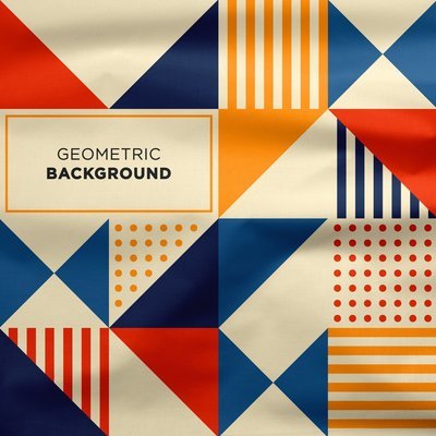 [設計圖樣] 幾何 現代 布花 Tileable background