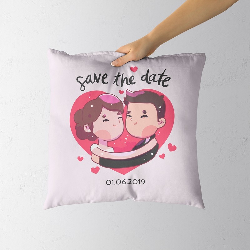 [設計圖樣][雙人與愛心插畫] 婚禮 插畫 全品項 適用