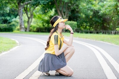 客製 滿版 印花 運動 空心帽 遮陽帽