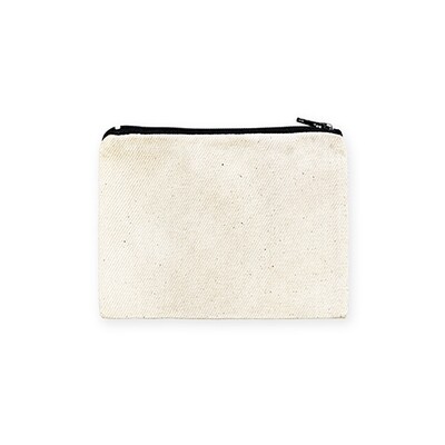 客製 滿版 印花 棉帆布 單層 零錢包