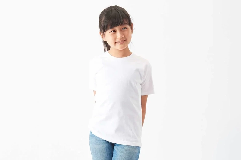 客製 局部 印花 兒童 純棉 白色 吉爾登 T恤 t shirt (直噴)