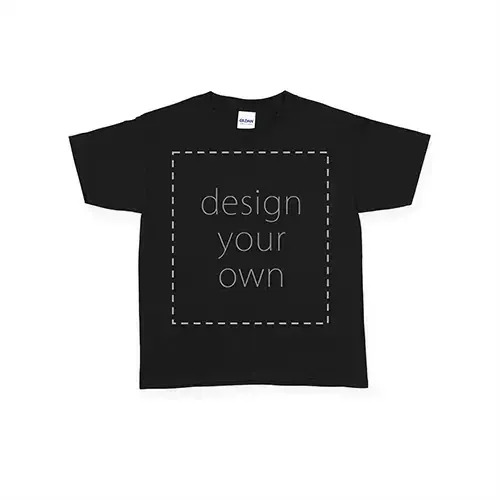 客製 局部 印花 兒童 純棉 多款顏色 吉爾登 T恤 t shirt (DTF)
