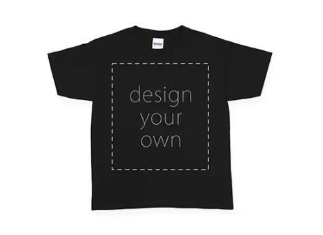 客製 局部 印花 兒童 純棉 多款顏色 吉爾登 T恤 t shirt (DTF)