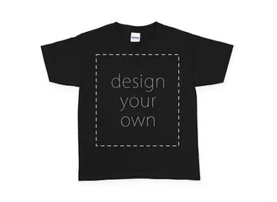 客製 局部 印花 兒童 純棉 多款顏色 吉爾登 T恤 t shirt (DTF)