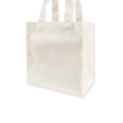 客製 滿版 單層 直噴 棉帆布 方形 立體 有底 有側 提袋