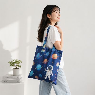 客製 滿版印花 環保材質 平面提袋
