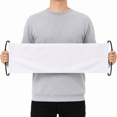 客製 滿版 印花 手拉旗  w95xh24cm
