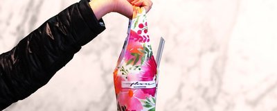 客製 滿版 印花 包覆 飲料提袋 杯套
