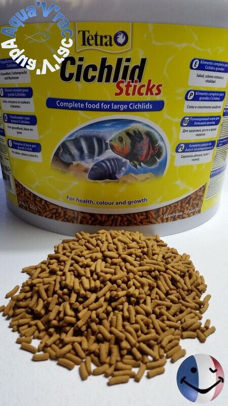 Tetra Cichlid Sticks 1 litre ( sachet de 290g )
