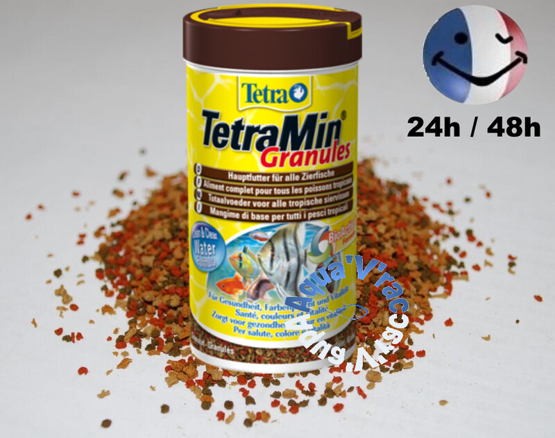 Tetra Min Granulés  1 litre  sachet de 400g