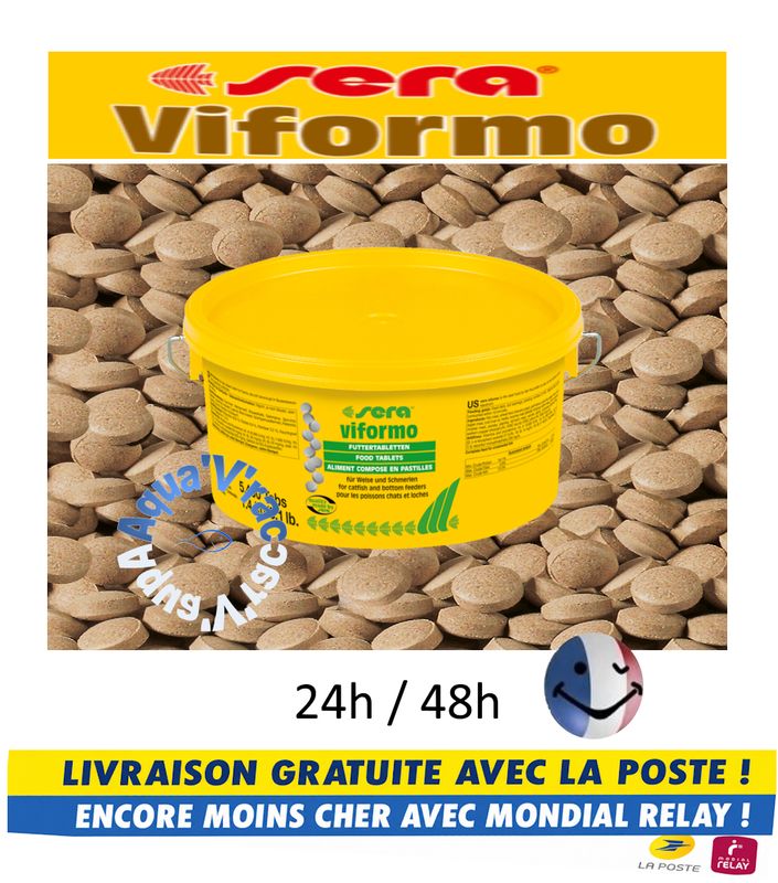 SERA Viformo  pastilles de fond