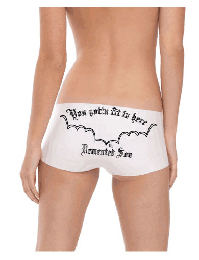 Demented Son Bootie Shorts