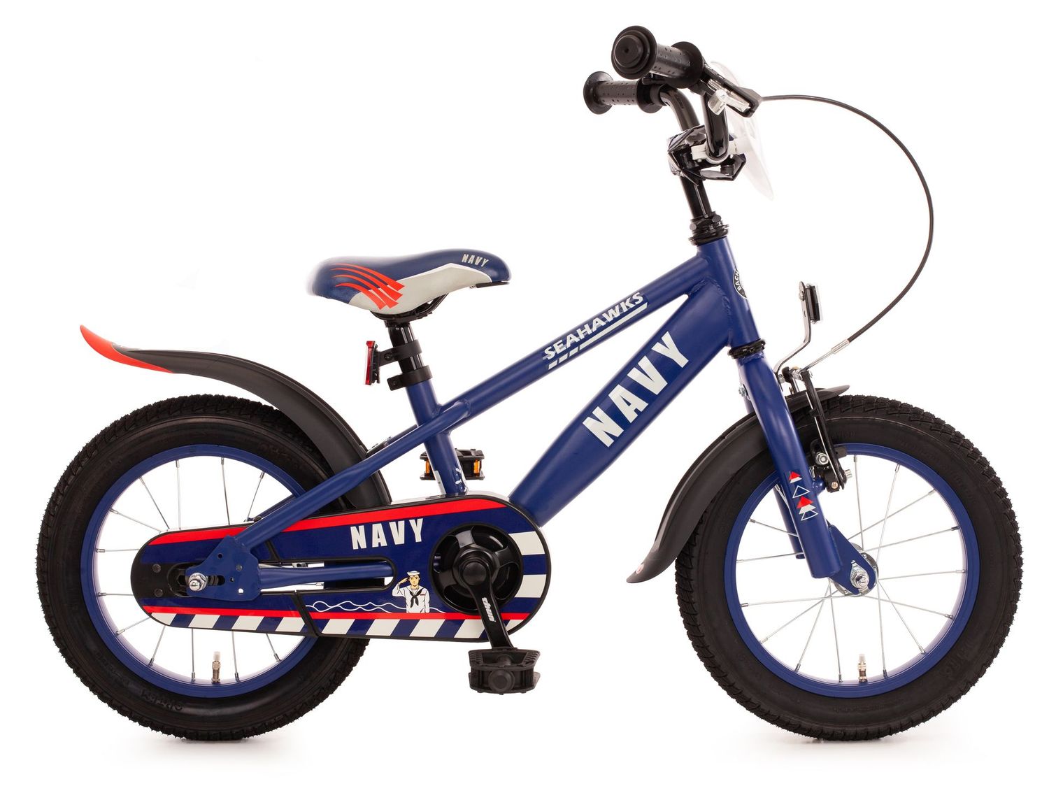 14" Kinderfahrrad Bachtenkirch NAVY