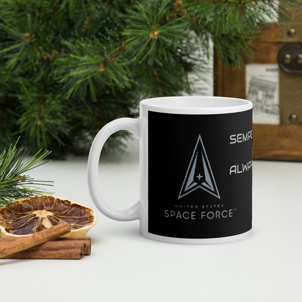 Space Force Semper Supra Mug