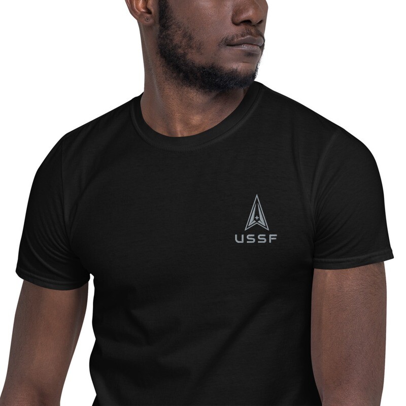 USSF Delta Embroidered Short-Sleeve Unisex T-Shirt