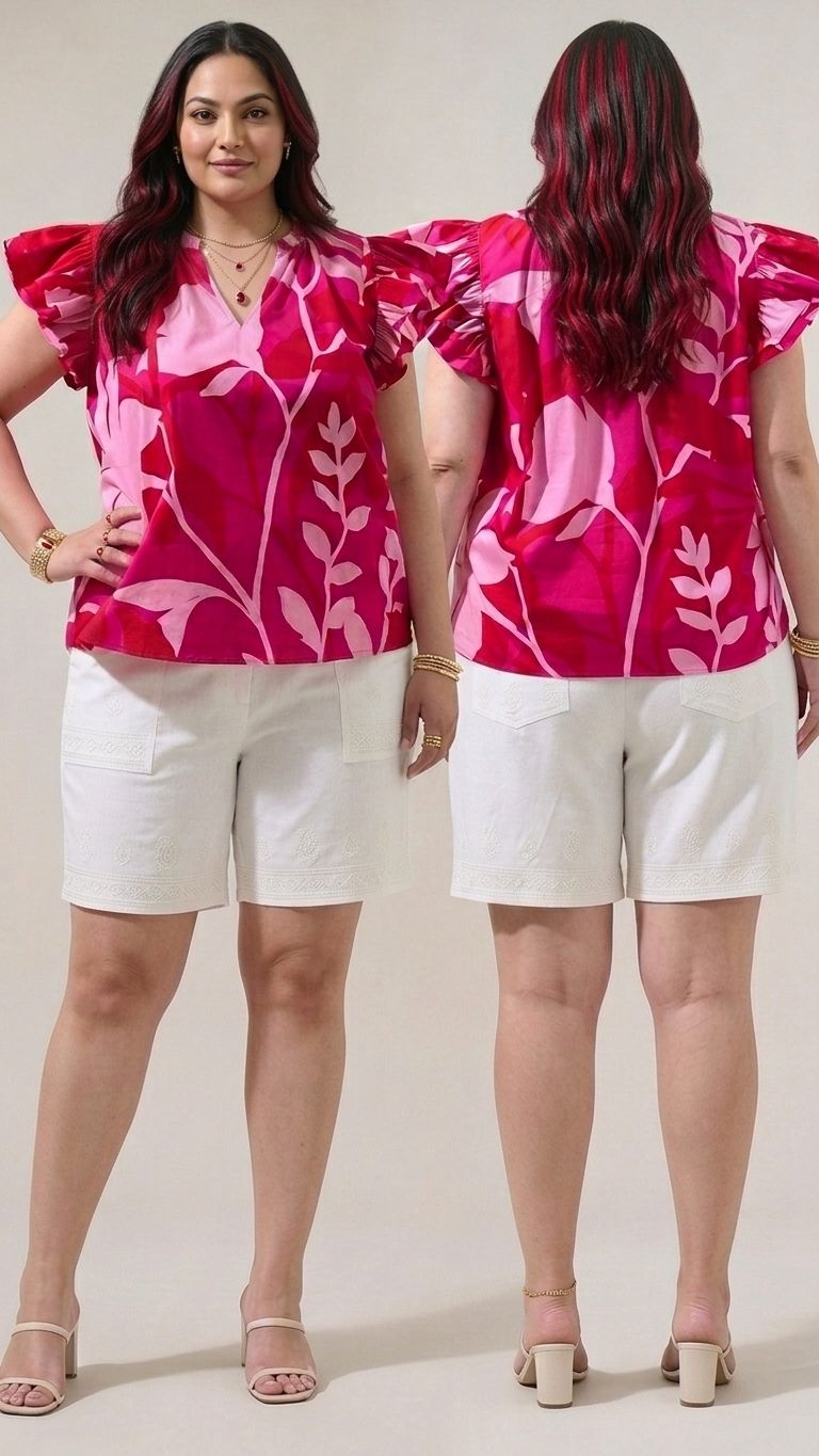 PLUS SIZE COTTON TOP