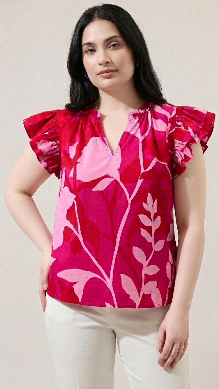 PLUS SIZE COTTON TOP