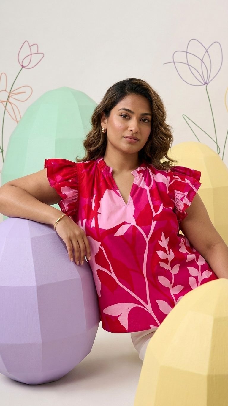 PLUS SIZE COTTON TOP