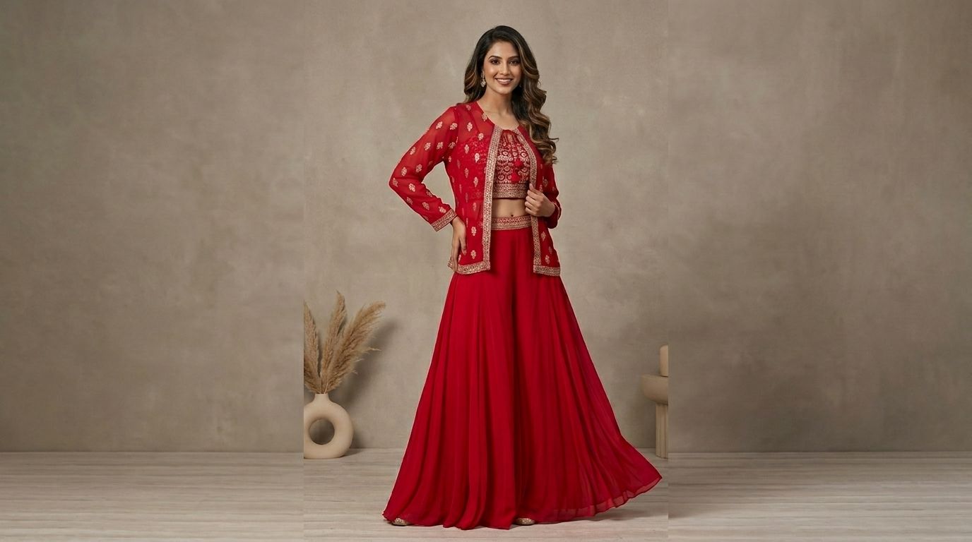 3 piece Sharara set