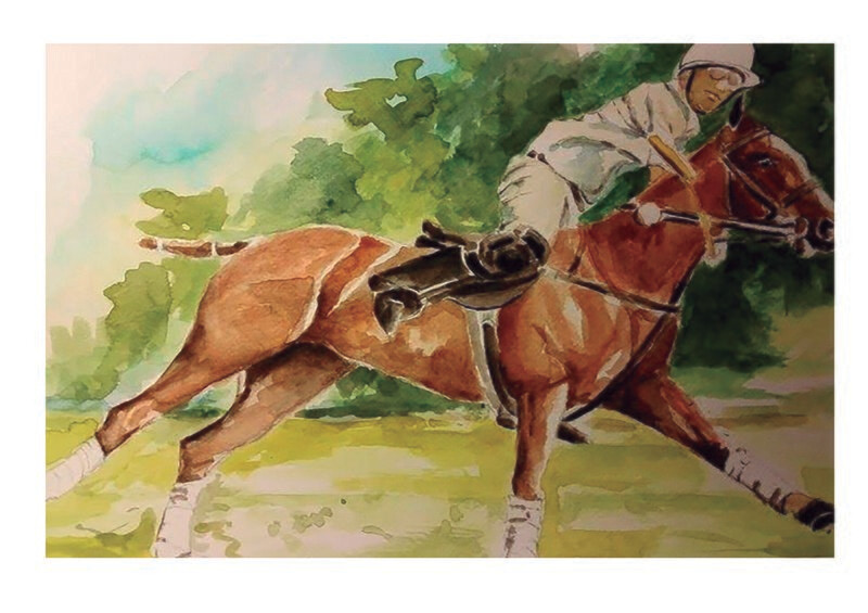 Acuarela de polo 2