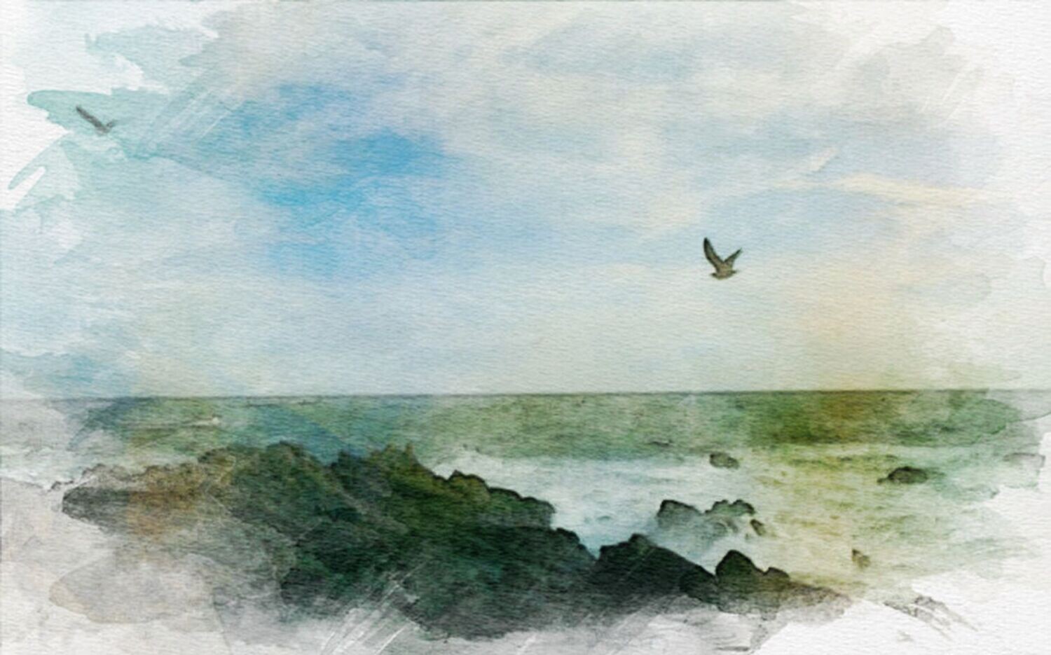 mar del faro de corrubedo