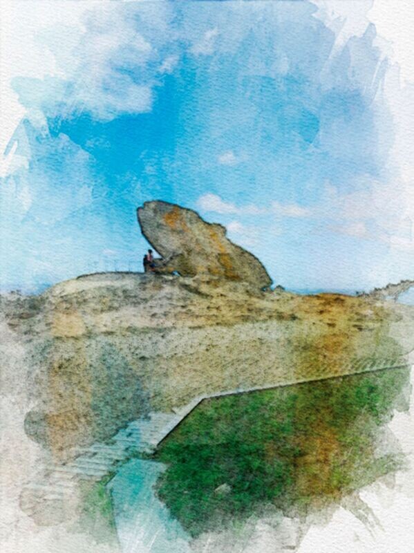 piedra de la rana