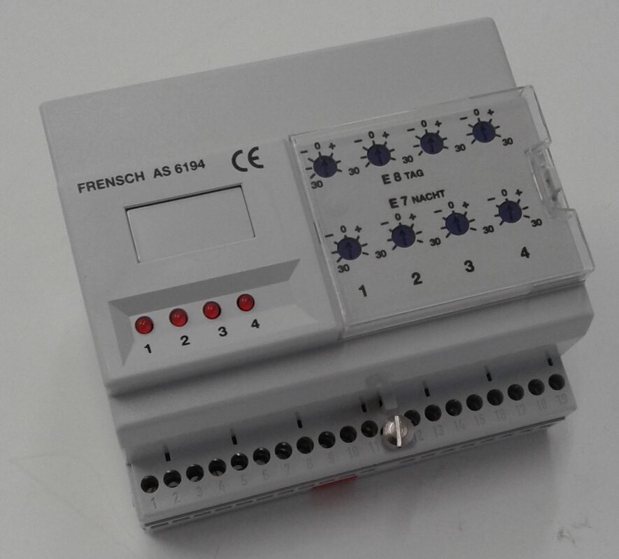 Frensch Aufladeregler-Wohnungsstation AS 6194 mit 4 Regelkreisen