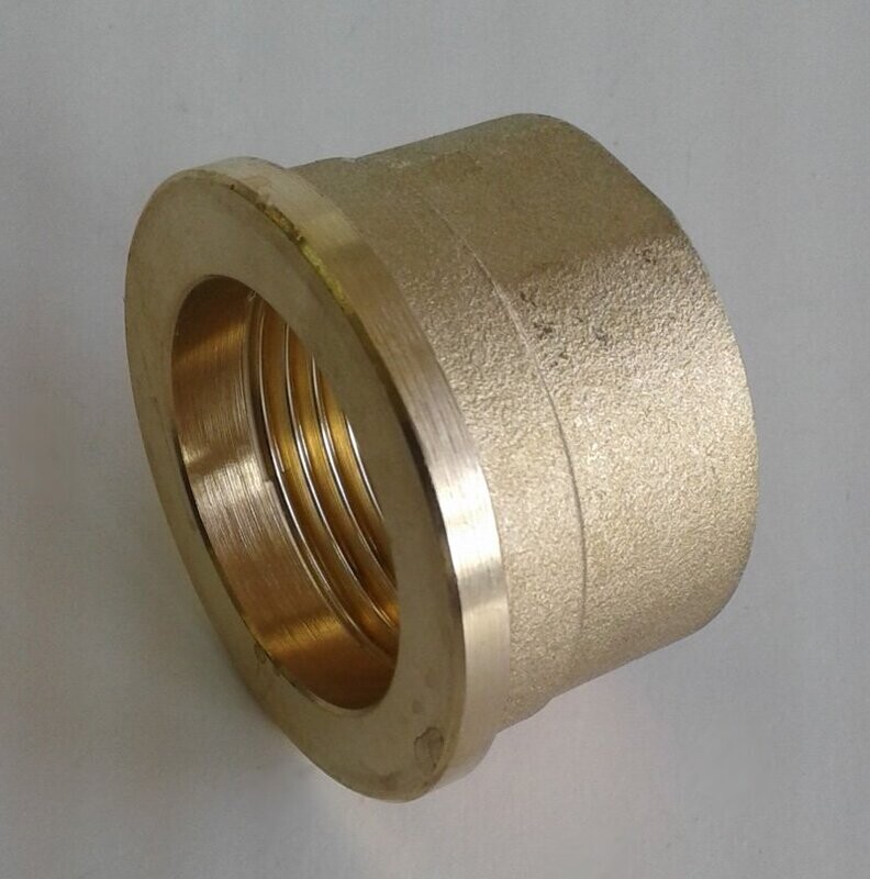 Pumpenflansch-Verschraubung Einlegeteil Messing 1 1/4 Pumpenflansch-Verschraubung Einlegeteil Messing 1 1/4 " IG x Flansch 2"